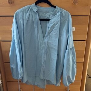 Light Blue Blouse